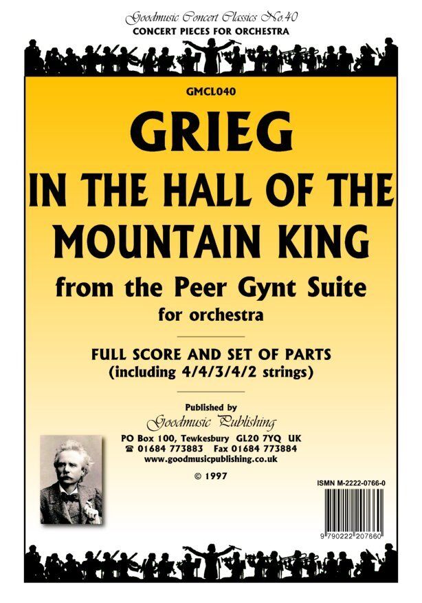 In the Hall of the Mountain King for Orchestra SC/PTS by Edvard Grieg