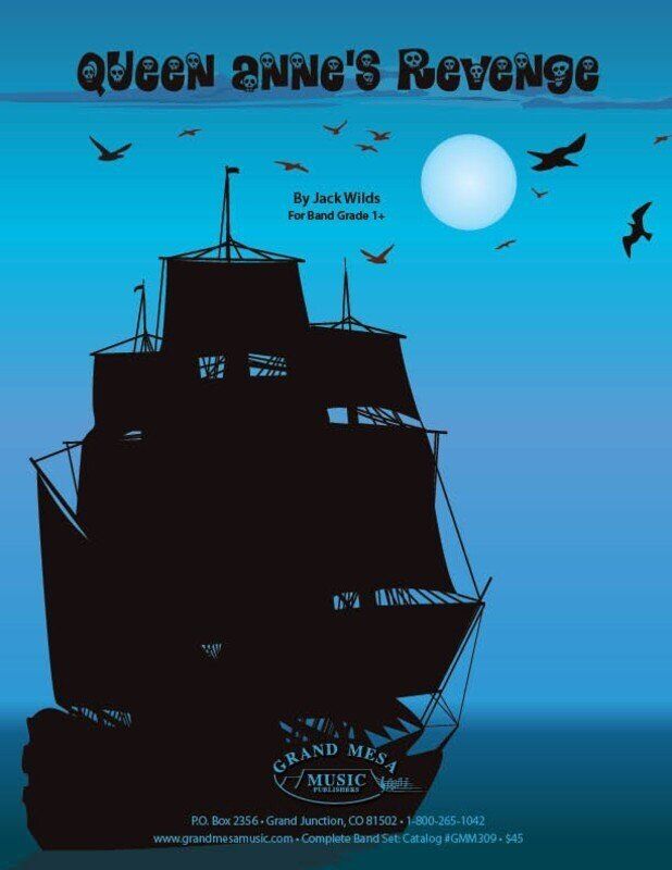 Queen Anne's Revenge CB1 SC/PTS Music Score by Jack Wilds
