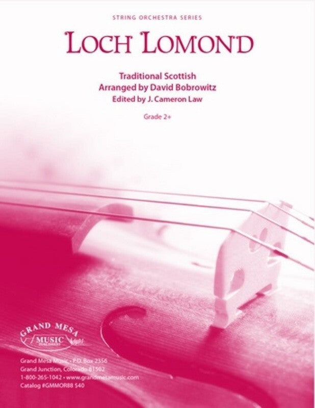 Loch Lomond So2 Score Book