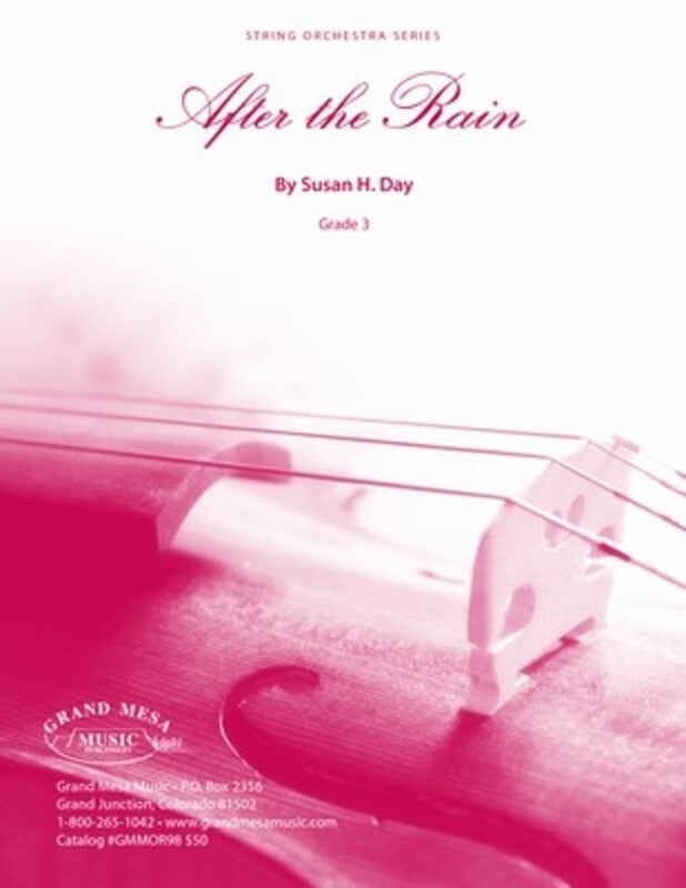 After The Rain So3 Score Book