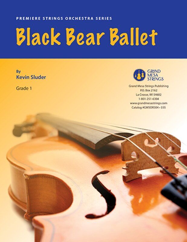 Black Bear Ballet for String Orchestra SO1 SC/PTS by Kevin Sluder