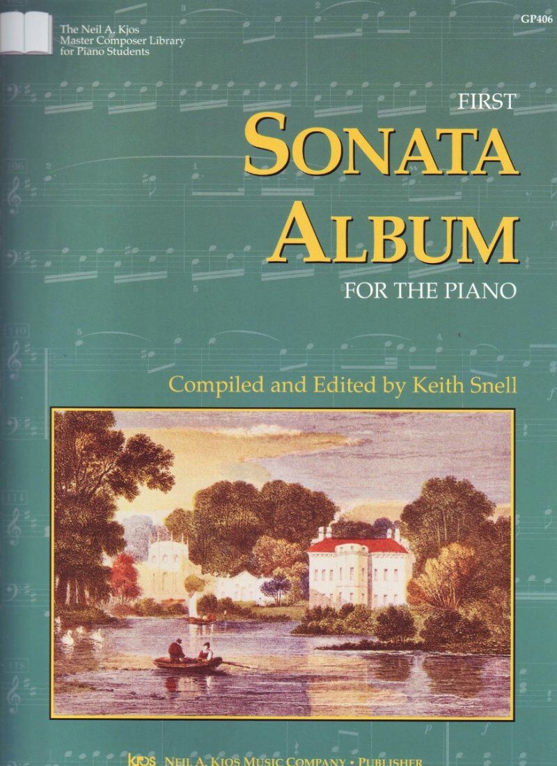 First Sonata Album for Piano - Haydn, Mozart, Beethoven Collection