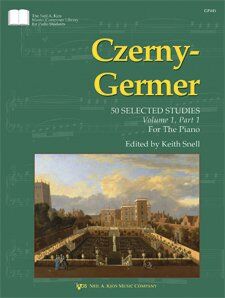 Czerny-Germer 50 Selected Studies Vol 1 Part 1 for Piano - 64 Pages