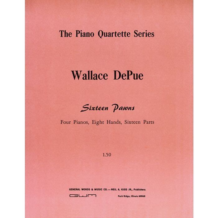 Sixteen Pawns for Piano by Neil A. Kjos Music Company - 4 Pages