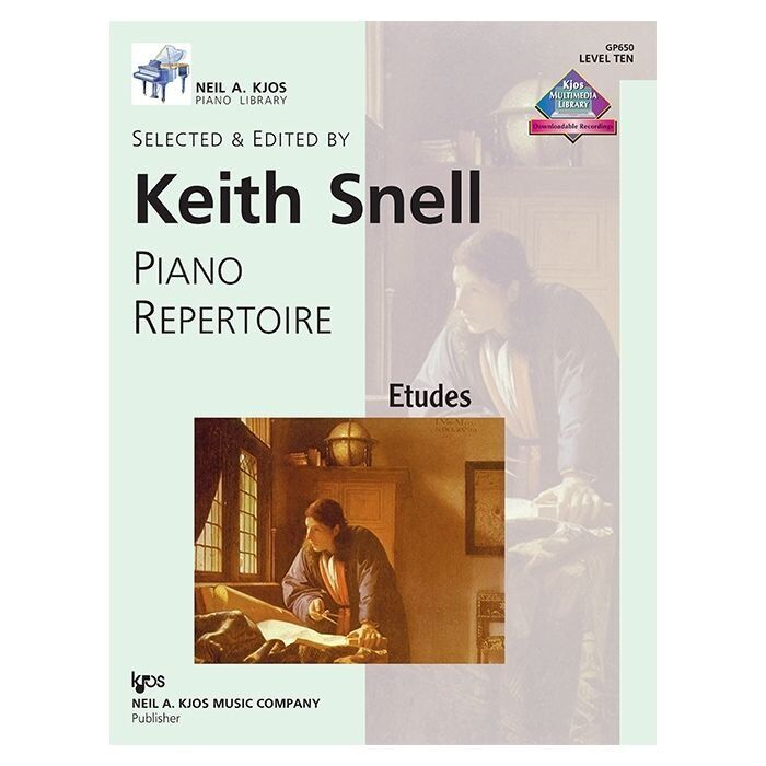 Piano Etudes Level 10 by Neil A. Kjos Music Company, 36 Pages
