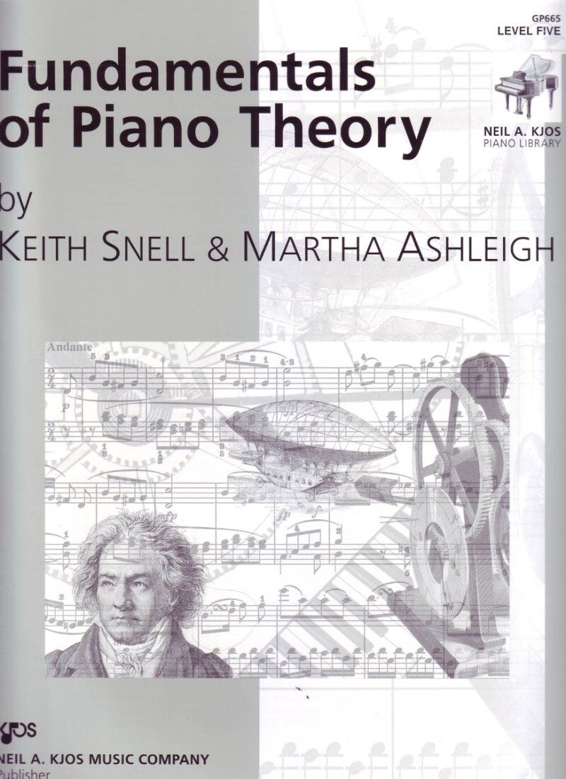 Fundamentals of Piano Theory Level 5 by Neil A. Kjos Music Company, 64 Pages