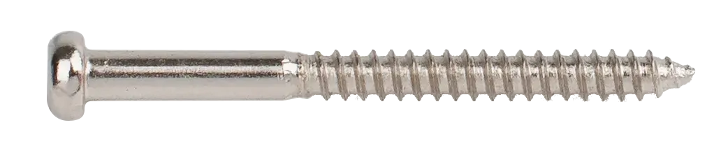 AMS Height Adjustment Screw for Precision Bass, 1 3/16 Inch, Chrome