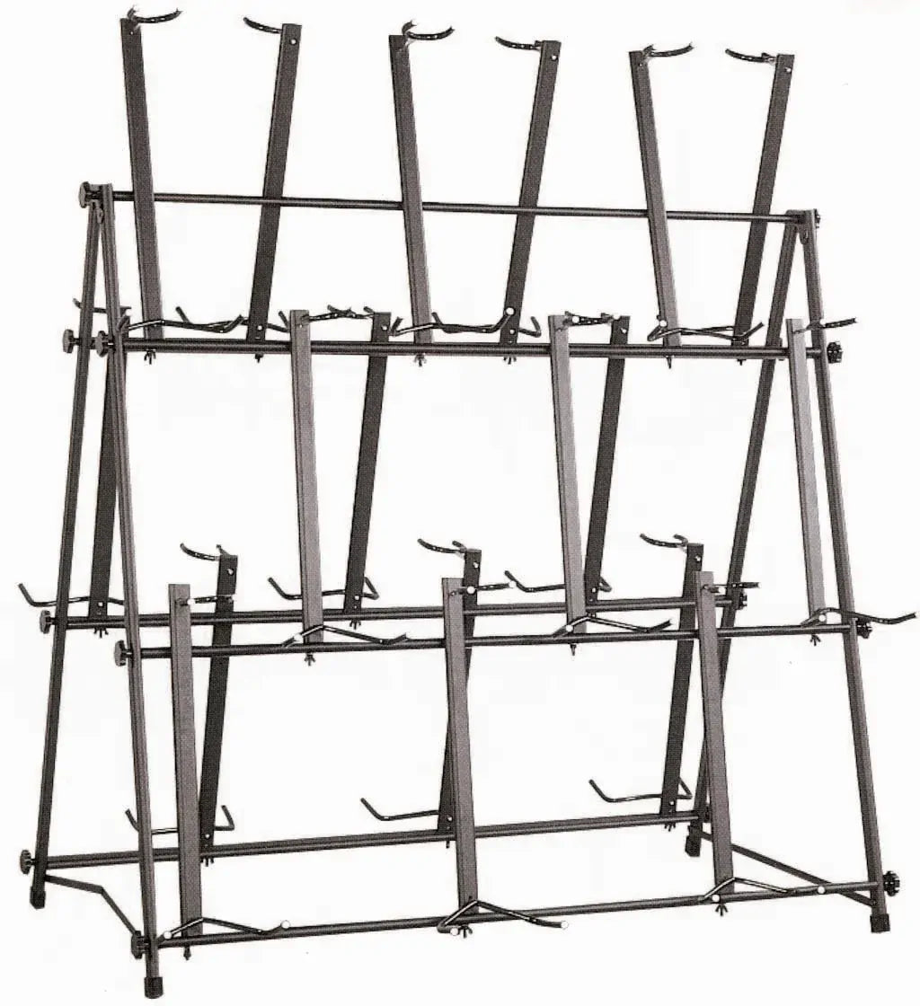 AMS GTR Display Rack Holds 18 Guitars - Model GS218