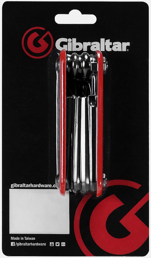 Gibraltar Pocket Multi Tool with Phillips & Flat Head Screwdrivers, Drum Key, Bottle Opener, 4 Allen Keys - Pk1 — view 3