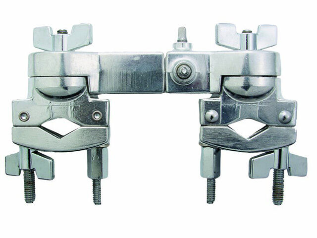 Gibraltar Universal Adjustment Grabber Clamp - 2 Hole Multi Clamp for 5/8" to 1-1/4" Diameter Arms