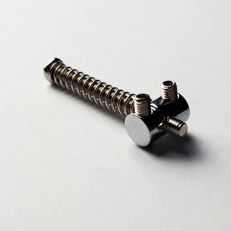GT TL Style Electric Guitar Bridge Saddles Chrome Finish Pk-6 — view 5