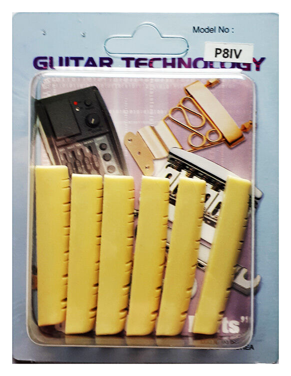 GT Acoustic 12-String Guitar Fingerboard Nut Ivory 48mm (Pack of 6) — view 3