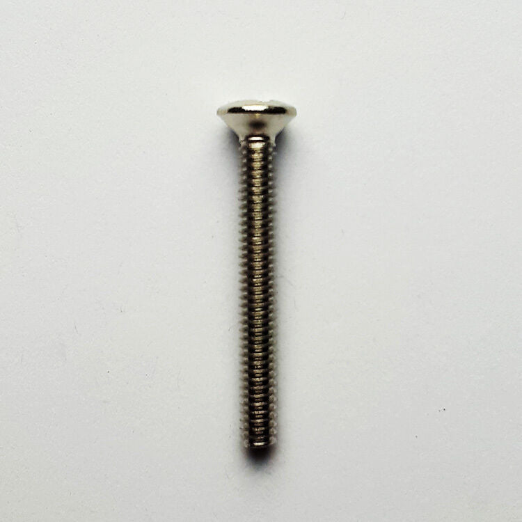 GT Machined Screw Oval Head Nickel Finish 2.75mm x 23mm Pack of 10 — view 4