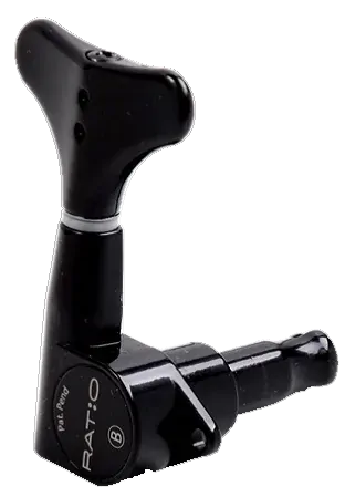 Graph Tech Ratio M/Heads Bass 2+2 Machine Heads Black