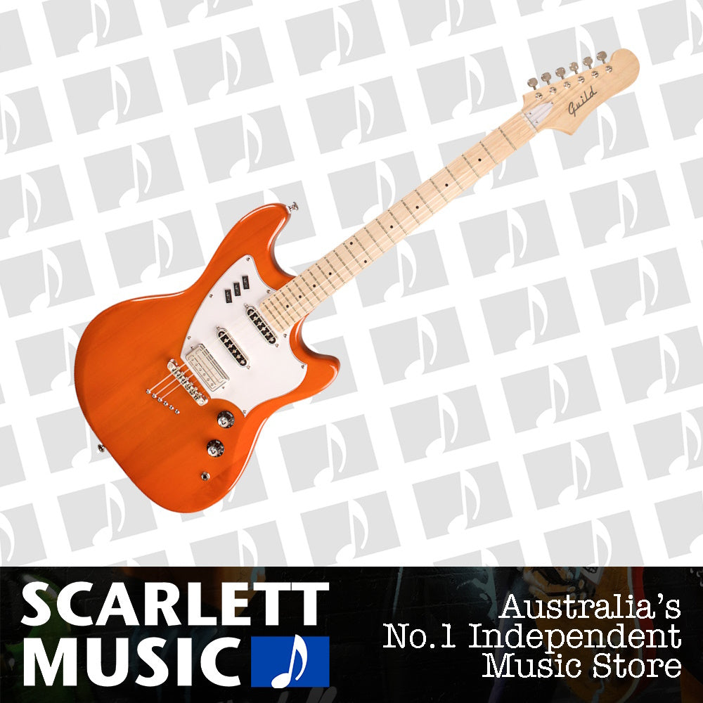 Guild Surfliner Electric Guitar Sunset Orange — view 2