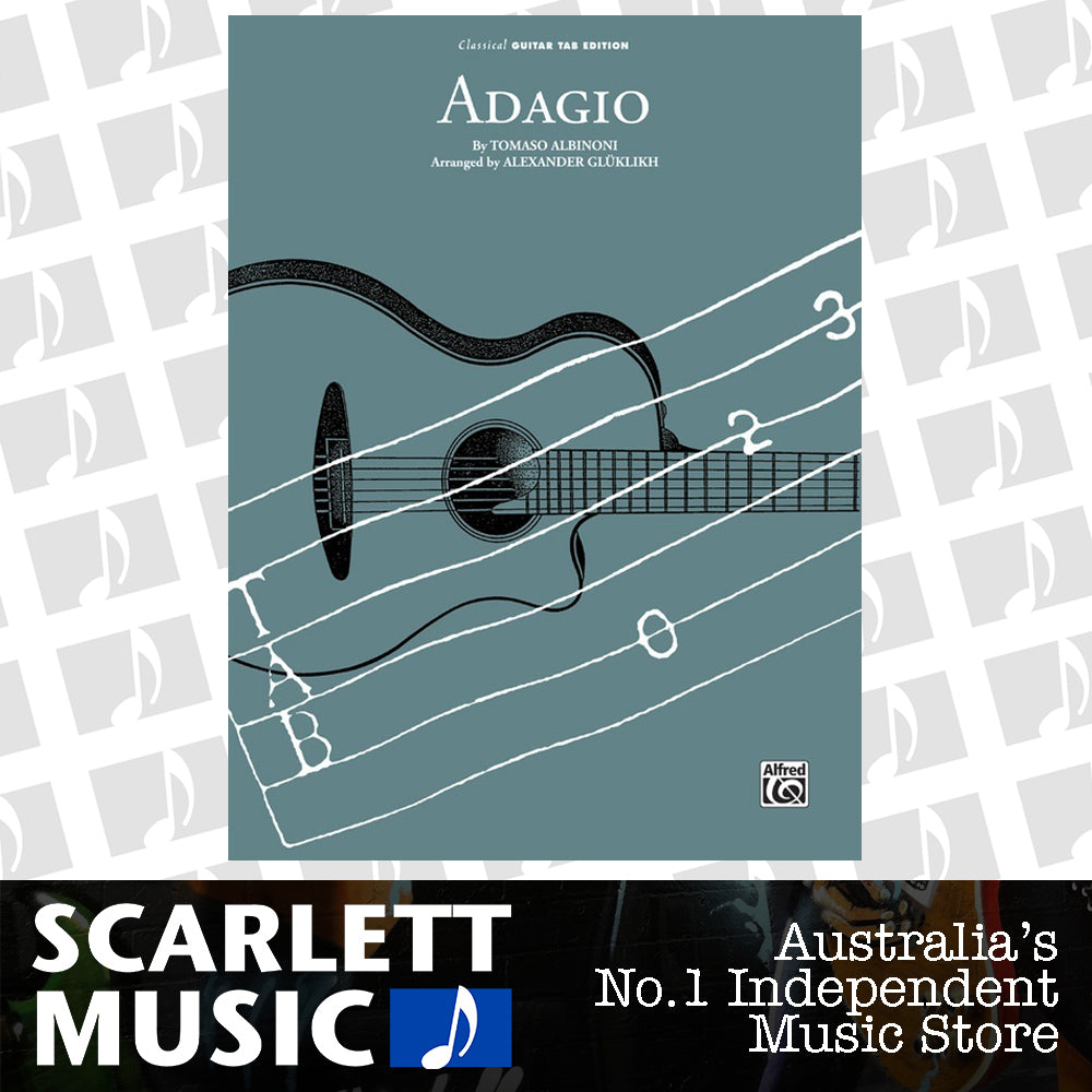 Adagio Albinoni Arranged for Guitar (Tab & Standard Notation) — view 2