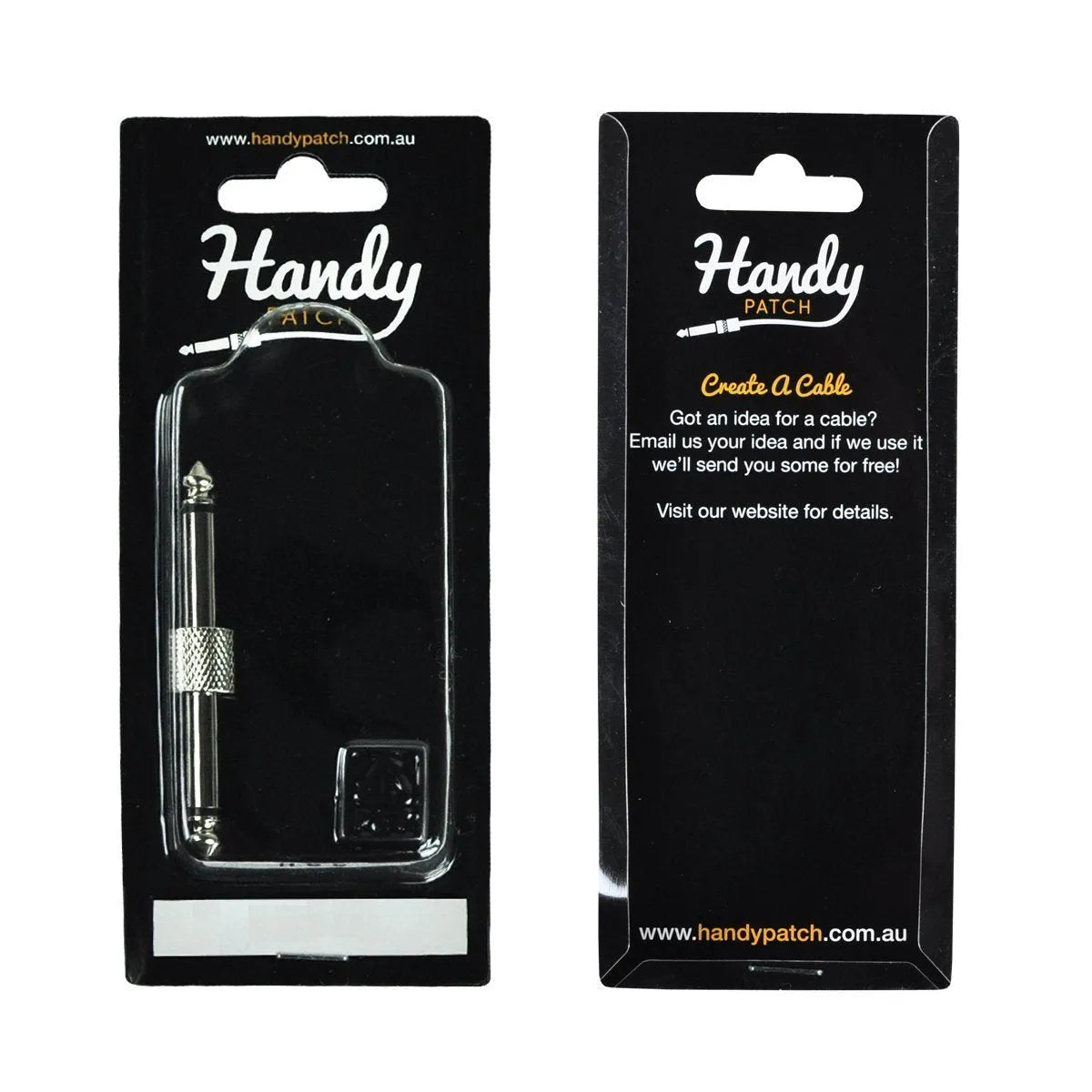 Handy Patch Male Phono to Male Phono Adaptor Connector — view 2