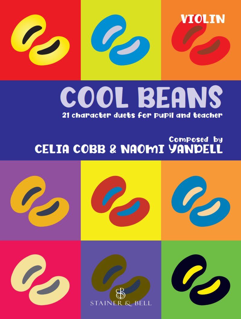 Cool Beans Violin Duets by Celia Cobb and Naomi Yandell