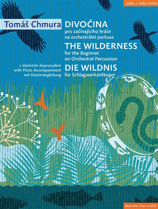 Chmura - The Wilderness Orch Percussion Book/Piano/Online Media