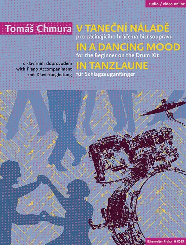 Chmura - In A Dancing Mood Drum Kit Book/Piano/Online Media