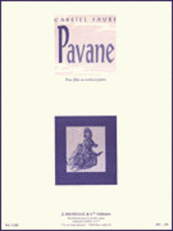 Pavane Op 50 For Flute/Violin And Piano Book