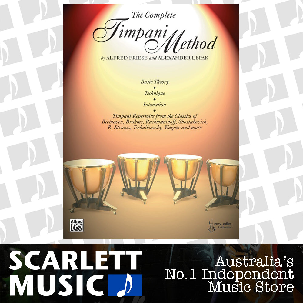 Complete Timpani Method - Percussion Sheet Music — view 2