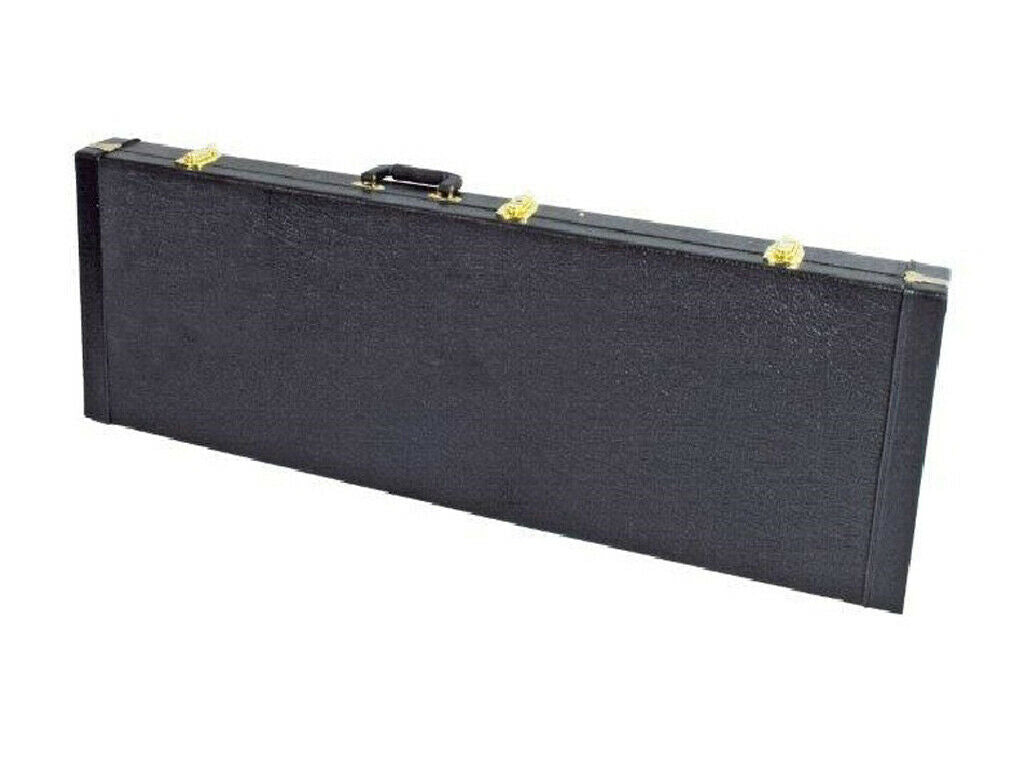 V-Case Bass Guitar Case P & J Bass Rectangular Case Black