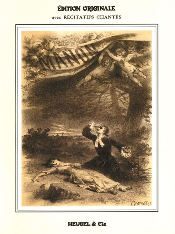 Massenet - Manon Vocal Score French