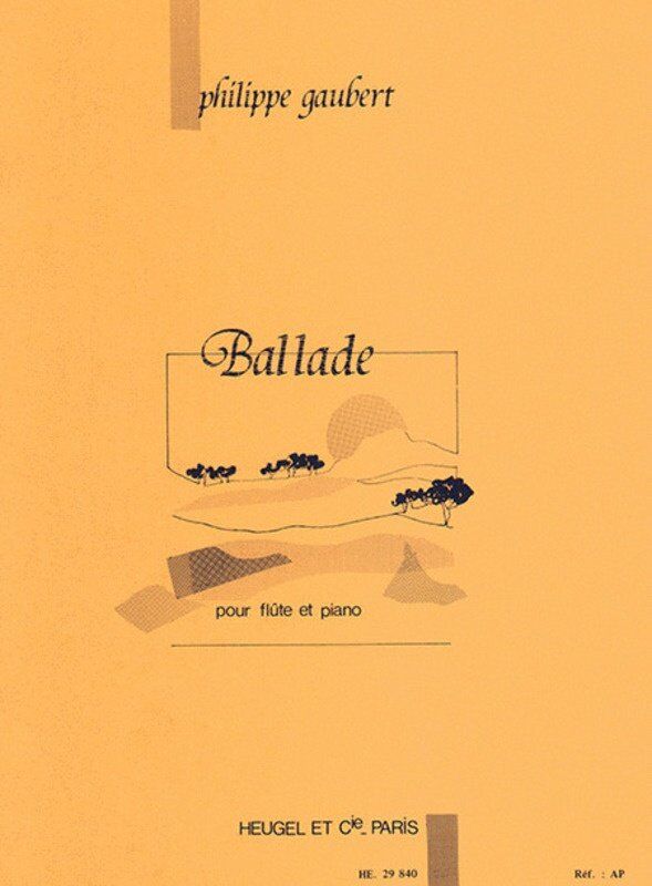 Gaubert - Ballade for Flute and Piano