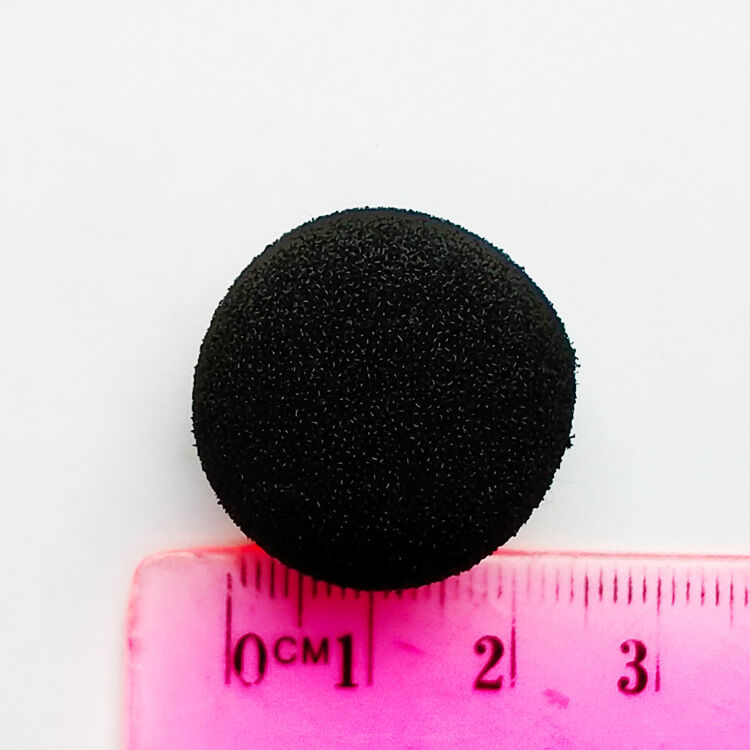 Mascot HM06WS Small Black Foam Microphone Windscreen 2cm Width — view 3