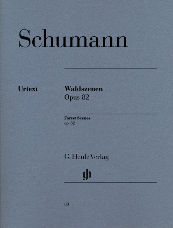 Schumann - Forest Scenes Op. 82 - Piano Solo Henle HN083