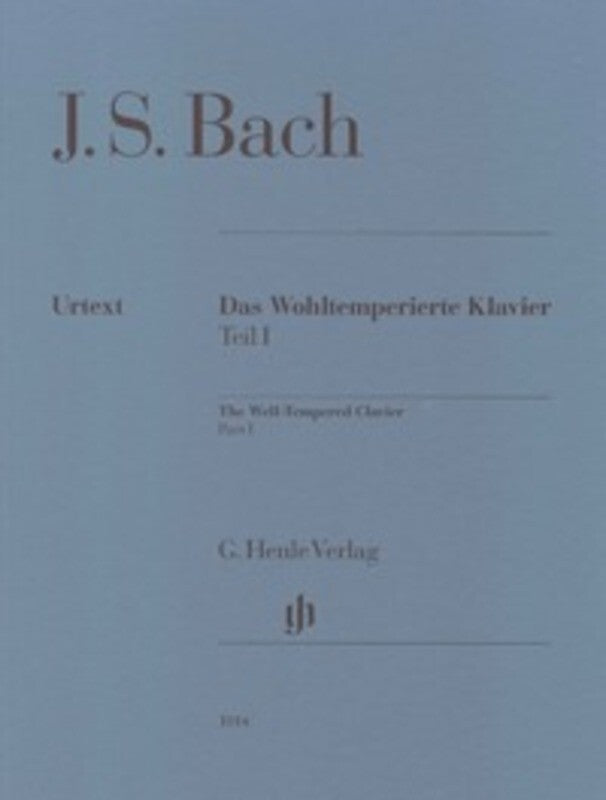 Preludes And Fugues Book 1 Without Fingering (Softcover Book)