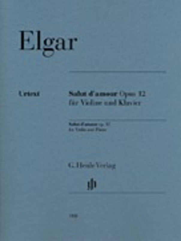 Salut Damour Op 12 Violin & Piano Urtext (G. Henle Verlag)