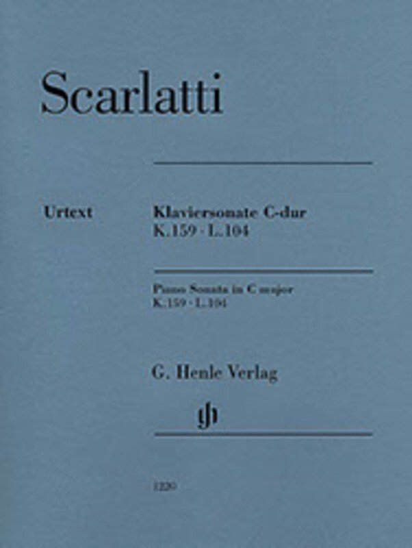 Domenico Scarlatti: Sonata in C, K. 159 / L. 104 — Piano Solo (G. Henle Verlag)