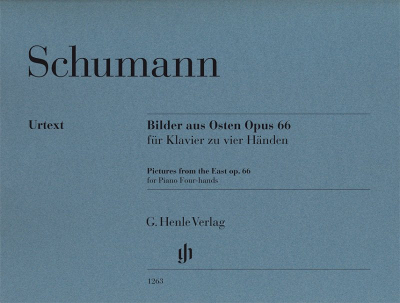 Schumann: Pictures from the East, Op. 66 — Piano Duet (G. Henle Verlag)