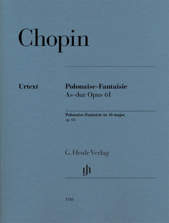 Chopin: Polonaise-Fantaisie in A Flat Major, Op. 61 — Piano (G. Henle Verlag)