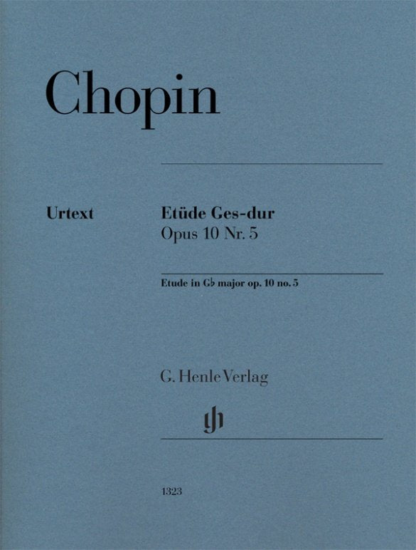 Chopin: Étude in G Flat Major, Op. 10 No. 5 — Piano Solo (G. Henle Verlag)