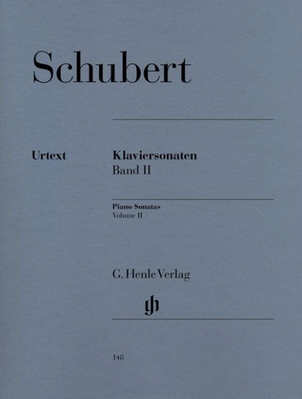 Schubert - Sonatas BK 2 Piano Urtext Edition