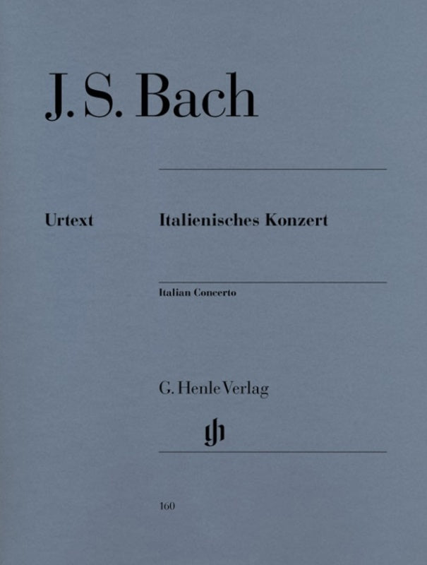 Italian Concerto Bwv 971 Urtext (Softcover Book)