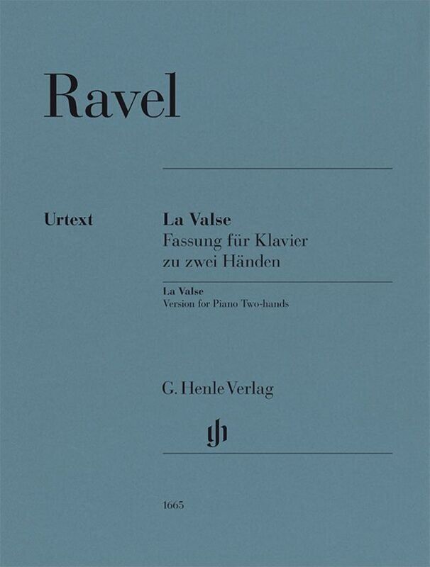 Ravel - La Valse for Piano Solo, Urtext Edition by G. Henle Verlag, 39 Pages