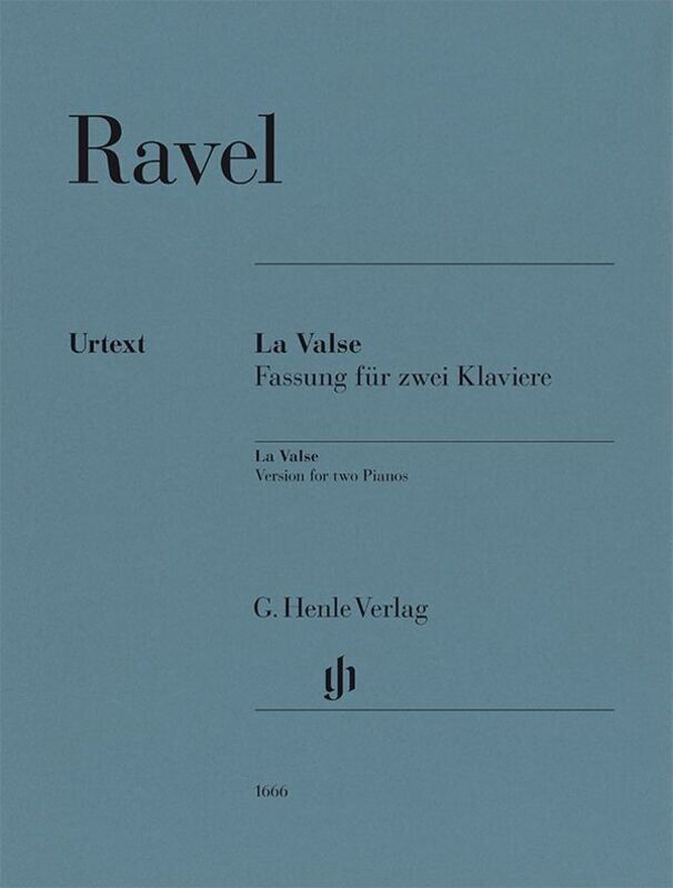 Ravel - La Valse for 2 Pianos 4 Hands, G. Henle Verlag, 60 Pages