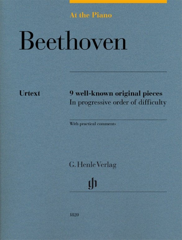 At The Piano Beethoven 9 Well-Known Original Pieces (G. Henle Verlag)