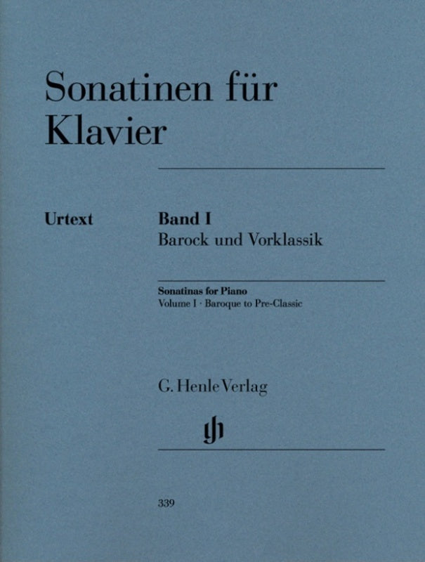 Sonatinas Book 1 Baroque And Pre Classical Urtext (Softcover Book)