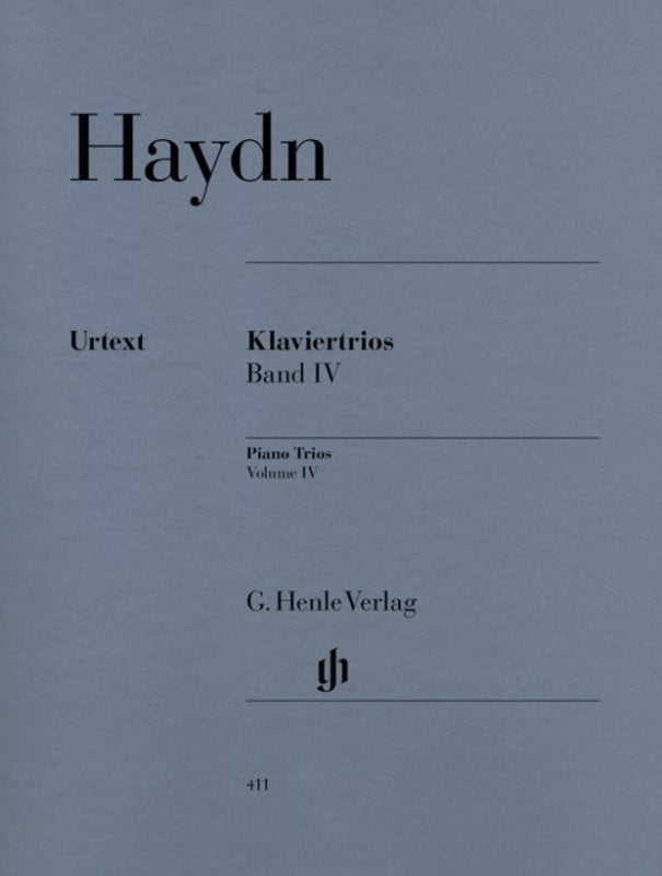 Haydn - Piano Trios Vol 4 Violin/Cello/Piano (Set Of Parts) Book