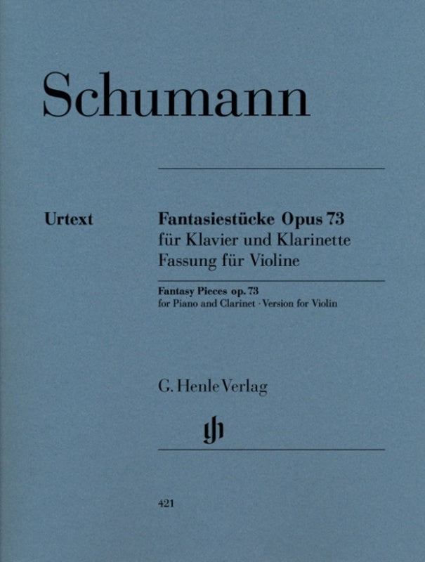 Fantasy Pieces Op 73 Violin/Piano (Softcover Book)