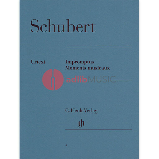 Schubert - Impromptus and Moments Musicaux for Piano Solo - Henle HN4 — view 2