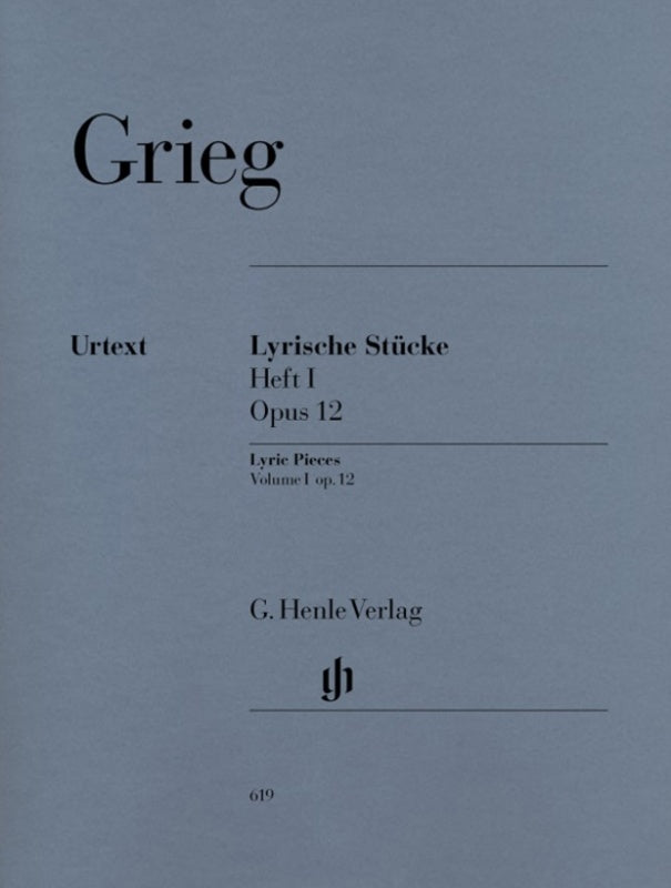 Grieg - Lyric Pieces Op 12 Vol 1 Urtext (Softcover Book)
