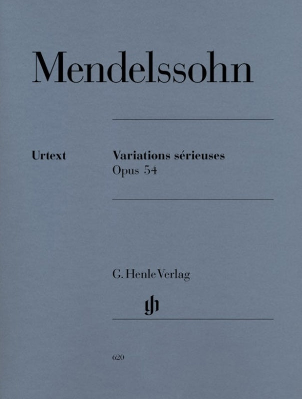 Variations Serieuses Op 54 Urtext (Softcover Book)