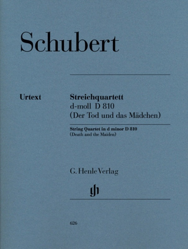 String Quartet D Min D810 2Violin Viola Vc (Set Of Parts) Book