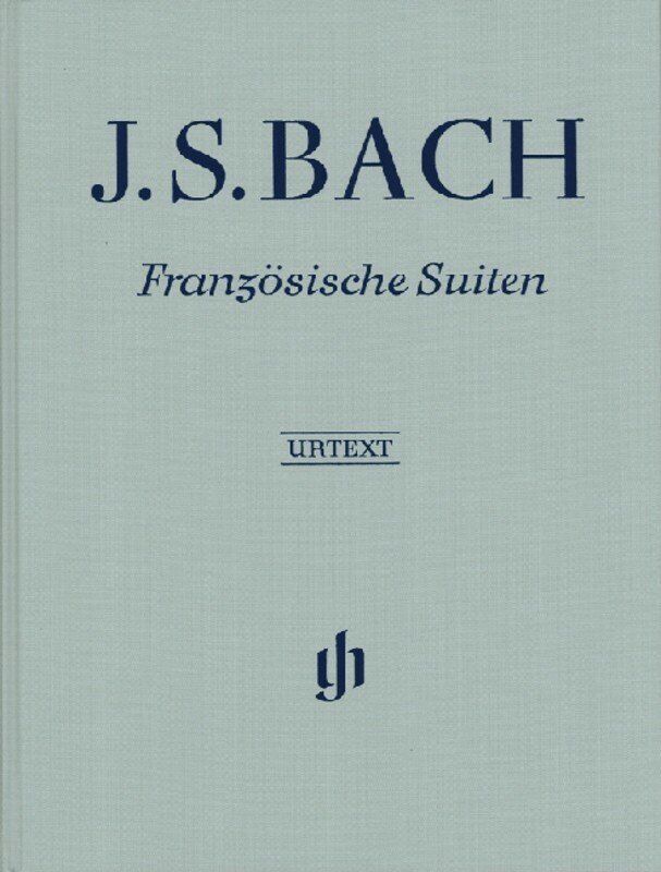 French Suites BWV 812-817 Urtext Bound for Piano Solo by Johann Sebastian Bach